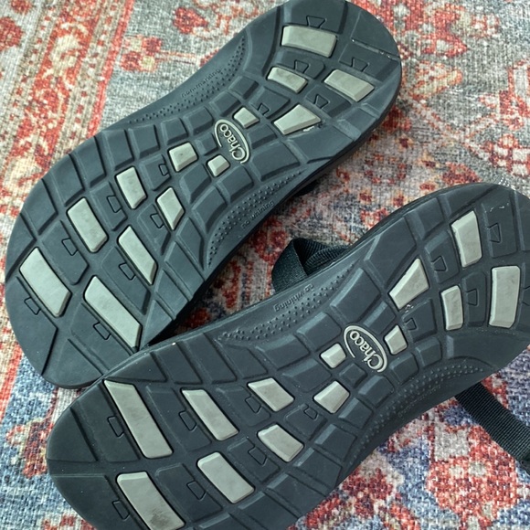 Choco black wide strap sandal - Picture 3 of 5